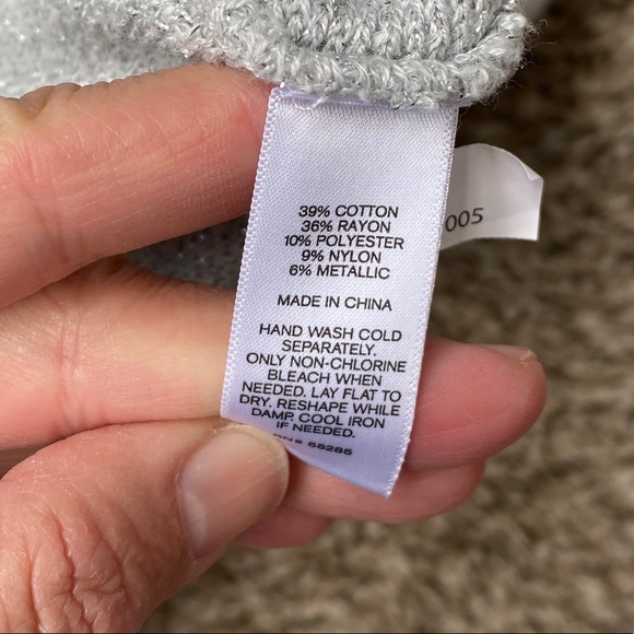 EXPRESS SHIMMERY HIGH LOW TUNIC WITH ZIPPER MEDIUM - Picture 4 of 6